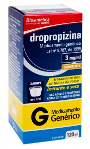 Dropropizina Xarope Genérico Biosintética (Aché) 3mg/ml 120ml