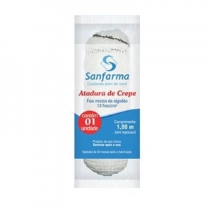ATADURA DE CREPE SFM SFM 10 CM X 1,8 M FITA ADE EMB X 1