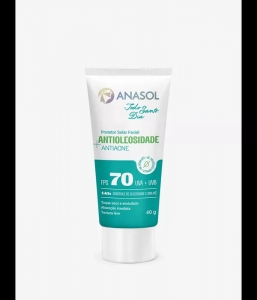 ANASOL PROTET SOLAR  FACIAL ANTIOLEOSIDADE FPS70 40G
