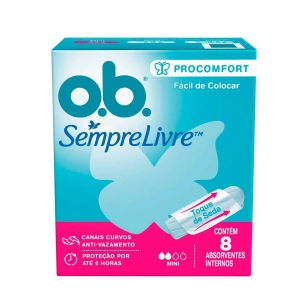 Absorvente Interno  O.B. Pro Comfort Mini 8 unidades