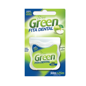 GREEN FITA DENTAL MACA VERDE 50M + 25M 75 MT x 1