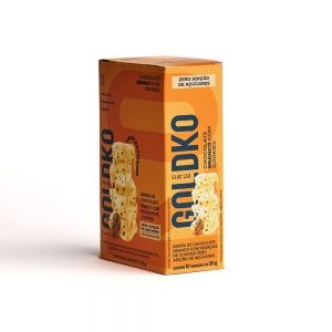 GOLD KO CHOCOLATE BRANCO COOKIES 20G - A012416