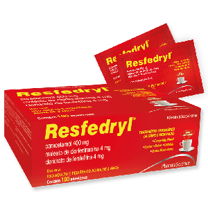 RESFEDRYL MEL LIMAO SACH 5GR