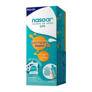 NASOAR 0,9% REFIL C/30 ENVELOPES