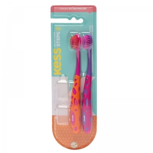 KESS ESC DENTAL STEPS 2 EXTRA MACIA DE 5 A 7 ANOS C/2 UN REF2583