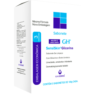 GH SABONETE NEUTRO E HIDRATANTE - GLICERINA C/3 - 100G - A010726