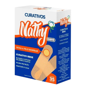 CURATIVO TRAD ADESIVO BEGE C/35-NATHY - A012688