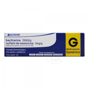 NEOMICINA+ BACITRACINA POM 15G - A013042