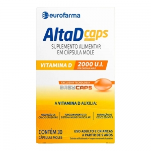 ALTA D 2.000 UI C/ 30 CAPS