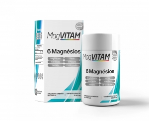 MAGVITAM 6-MAGNESIOS 600MG C/60 CPR