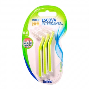 GREEN ESCOVA INTERDENTAL PRO 0.6 TE204 x 6