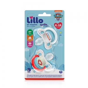 LILLO KIT 2 CHUP FUNNY PATRULHA CANINA SIL TM2 01 - A009602