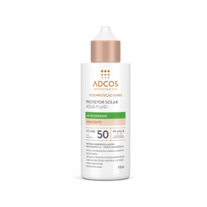 ADCOS FILTRO SOLAR AQUA FLUID TONALIZANTE FPS50 50ML