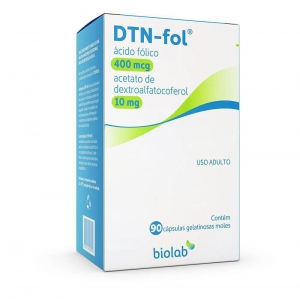 DTN-FOL 400MG+10MG C/90CAPS