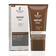 EPISOL COLOR MEDIO ESCURO TOM4  FPS 70 40G (LIB) - A007172