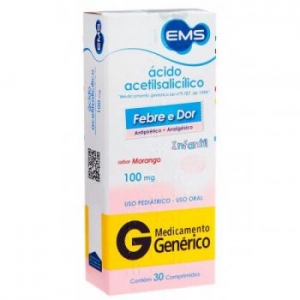 ACIDO ACETIL 100MG INF C/30