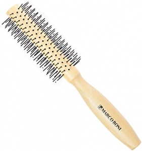 ESCOVA CILINDRICA DE MADEIRA LINHA BONNITA - A009846