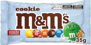 CHOC MMS CHOC AO LEITE COOKIES 35 GR