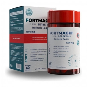 FORTMAGRI BERBERINA 1500MG+ FENO C/60CAPS