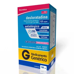 DESLORATADINA 0.5MG XPE 100ML
