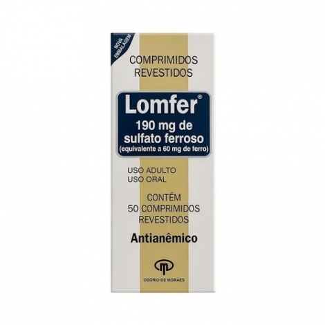 LOMFER 190MG C/50CPR