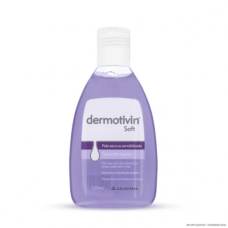 DERMOTIVIN SAB LIQ SOFT 120ML (LIB) - 0028184