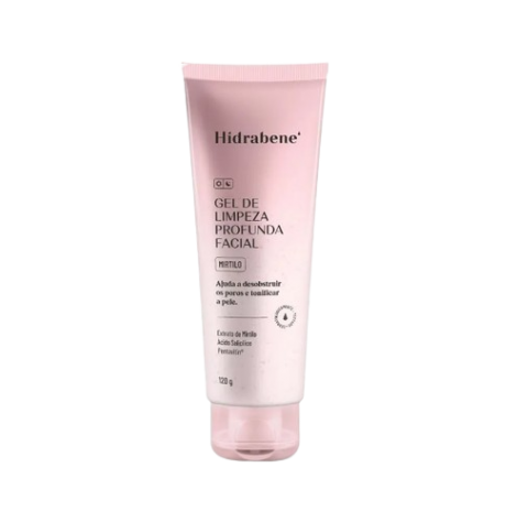 HIDRABENE GEL LIMPEZA PROFUNDA FACIAL MIRTILO-120G - A010890
