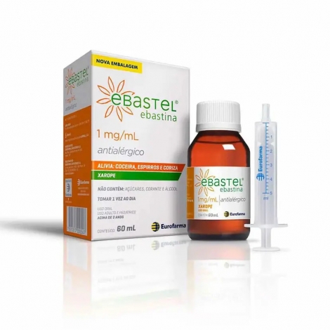 Ebastel Solução Oral 1mg/ml 60ml