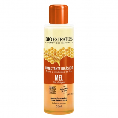 BIO EXTRATUS BT. UMECTANTE BIFASICO MEL CR-CAP FR X 55ML