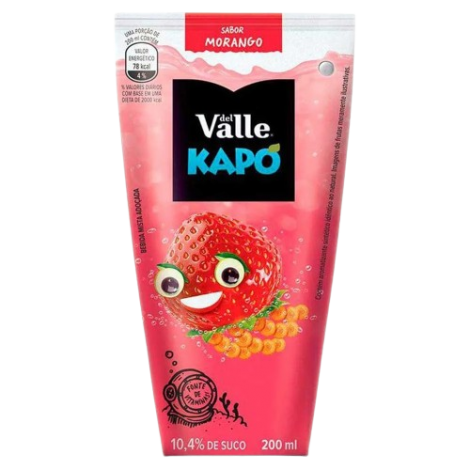 SUCO DEL VALLE KAPO MORANGO 200ML - A006474