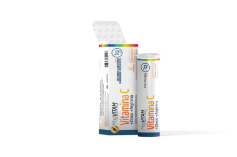 MAGVITAM VITAMINA C EFERV LARANJA 1G C/10CPR - A012619