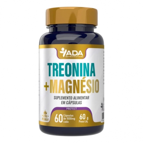 TREONINA+MAGNESIO 1000MG C/60CAPS
