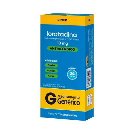 LORATADINA GOB 10MG CPR. CX X 12